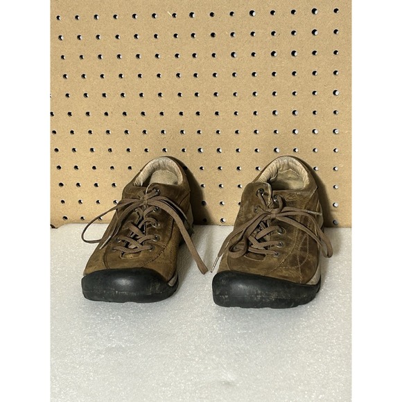 Keen Toyah Leather Hiking Trail Running Walking Shoes Women's 53001-SLBK Size 10 - Picture 4 of 7